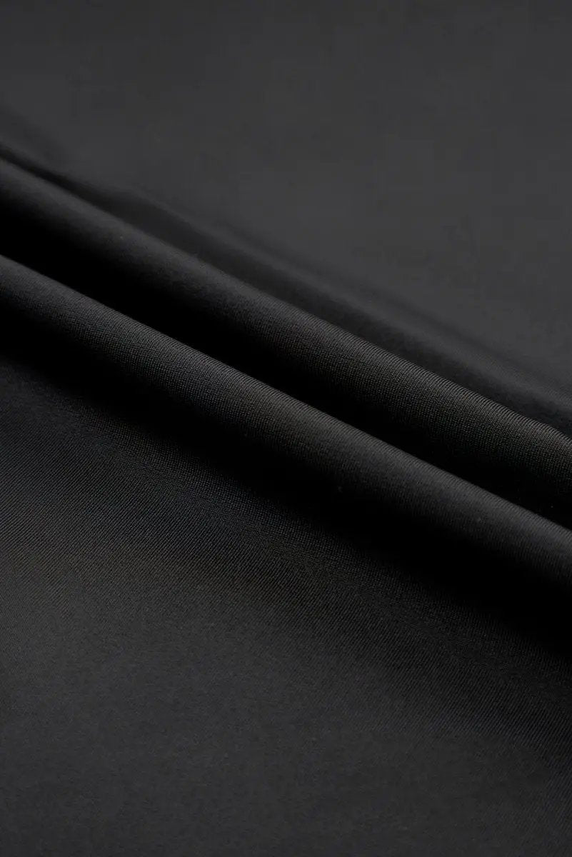 Black Adjustable Straps Cutout Ruched Knot Slit Swim Dress - Love Salve